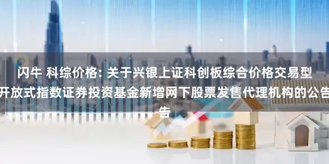闪牛 科综价格: 关于兴银上证科创板综合价格交易型开放式指数证券投资基金新增网下股票发售代理机构的公告